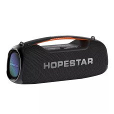 Boxa portabila Hopestar A60, Bluetooth, functie TWS, Extra Bass, waterproof, efecte luminoase laterale, acumulator 1500mAh, microfon inclus