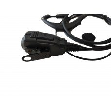 Casti ear-loop cu microfon, cu fire groase si rezistente, pentru statii radio portabile Baofeng, Wouxun, Puxing, Kenwood