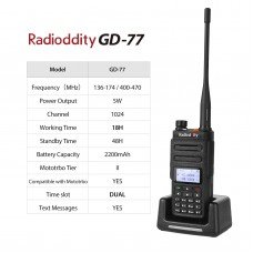 Statie radio portabila digitala GD-77
