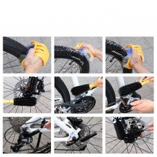Set curatare bicicleta compus din 8 accesorii