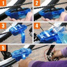 Set curatare bicicleta compus din 8 accesorii
